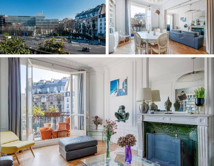 appartement avec vue sur Paris