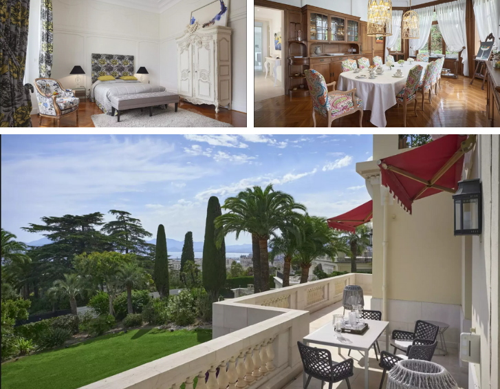 Villa avec balcons Cannes